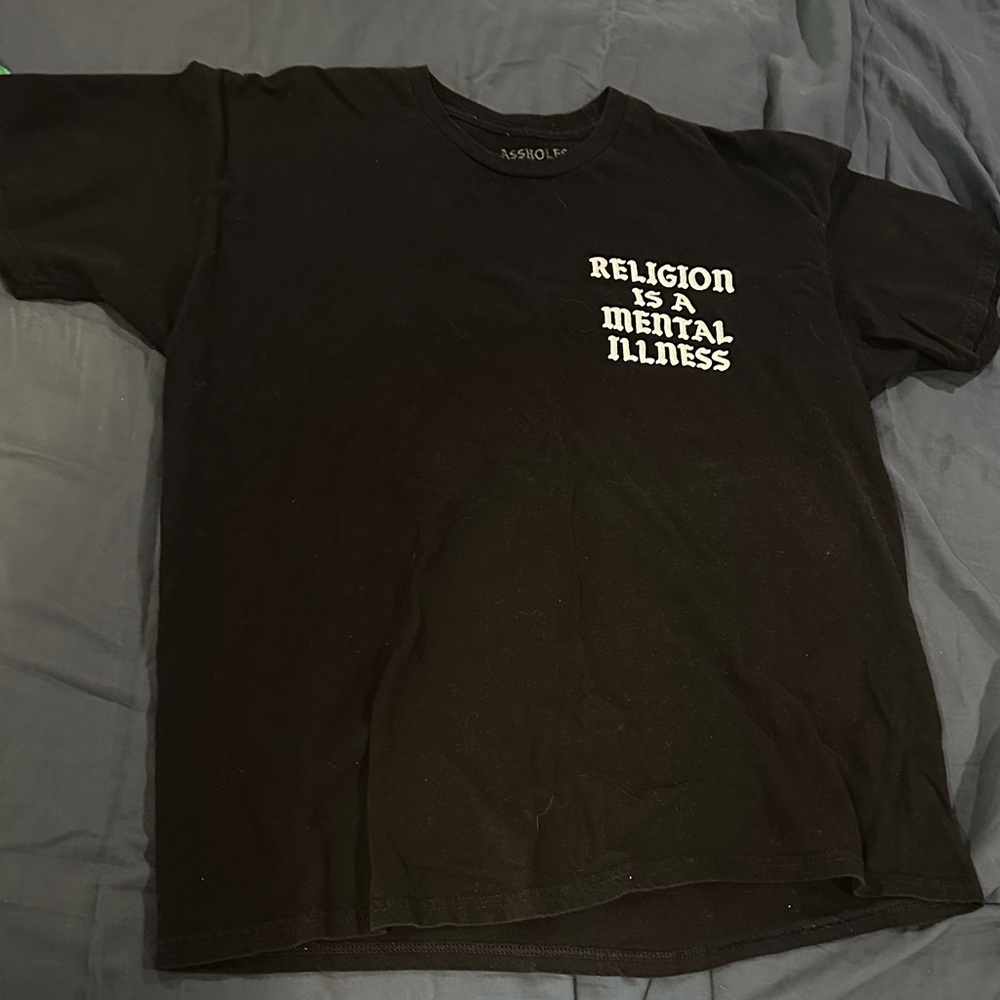 Assholes Love Forever Black Graphic T-Shirt